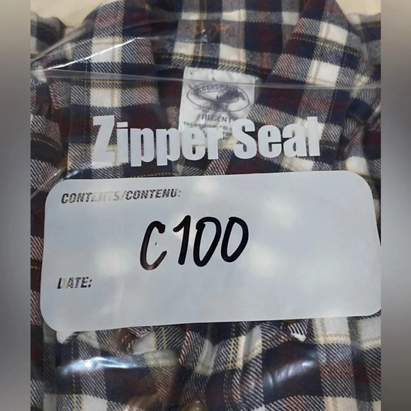 Brooks Brothers maroon white black men plaid button up long cuff sleeve shirts L - Picture 9 of 9